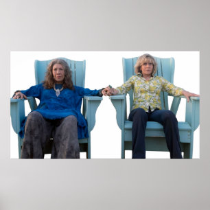 Grace und Frankie Sitting Poster