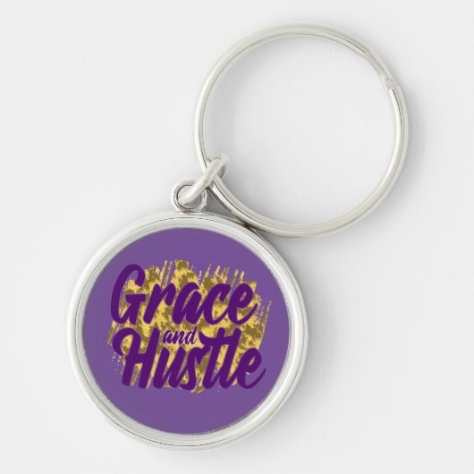 Grace und Hustle Schlüsselanhänger (Vorne)