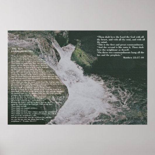 Grace und Wahrheitsschrift Poster (Vorne)