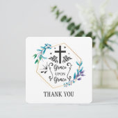 Grace upon Grace Dankeskarte (Stehend Vorderseite)