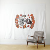 Grace Upon Grace Fall Pumpkin Wandteppich (Beispiel (Horizontal))