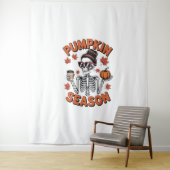 Grace Upon Grace Fall Pumpkin Wandteppich (Beispiel)
