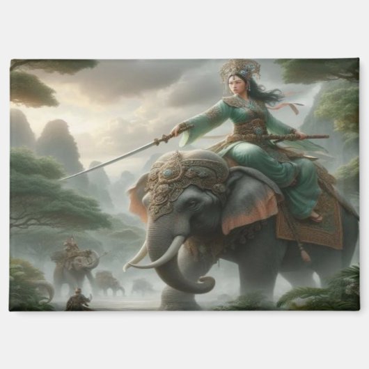 Grace von Jade Magnet (Vorderseite)