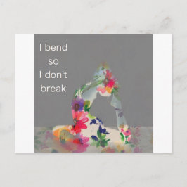 Grace Yoga Serie Postkarte