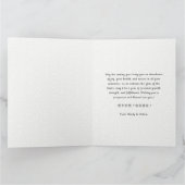 Graceful 2025 Jahr der Schlange Chinesisches Neuja Karte (Innenseite)