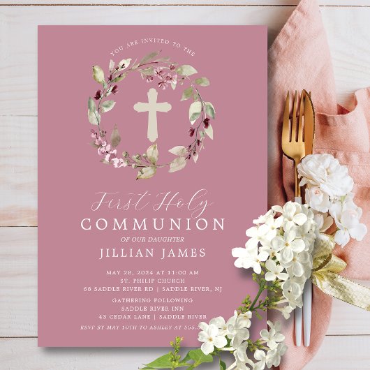 Graceful Ansammlung Erste Kommune Einladung