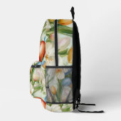 Graceful Apple Blossom, Tulips und Ostereier Bedruckter Rucksack (Rechts)