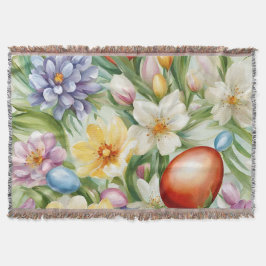 Graceful Apple Blossom, Tulips und Ostereier Decke