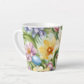 Graceful Apple Blossom, Tulips und Ostereier Milchtasse (Linke Ecke)