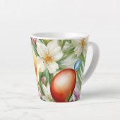 Graceful Apple Blossom, Tulips und Ostereier Milchtasse (Rechte Ecke)