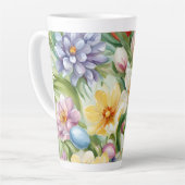 Graceful Apple Blossom, Tulips und Ostereier Milchtasse (Linke Ecke)