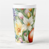 Graceful Apple Blossom, Tulips und Ostereier Milchtasse (Vorderseite)