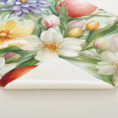 Graceful Apple Blossom, Tulips und Ostereier Sherpadecke (3/4)