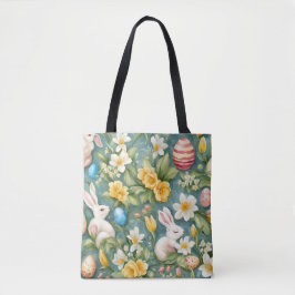 Graceful Apple Blossom, Tulips und Ostereier Tasche