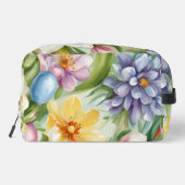 Graceful Apple Blossom, Tulips und Ostereier Waschbeutel (Rückseite)