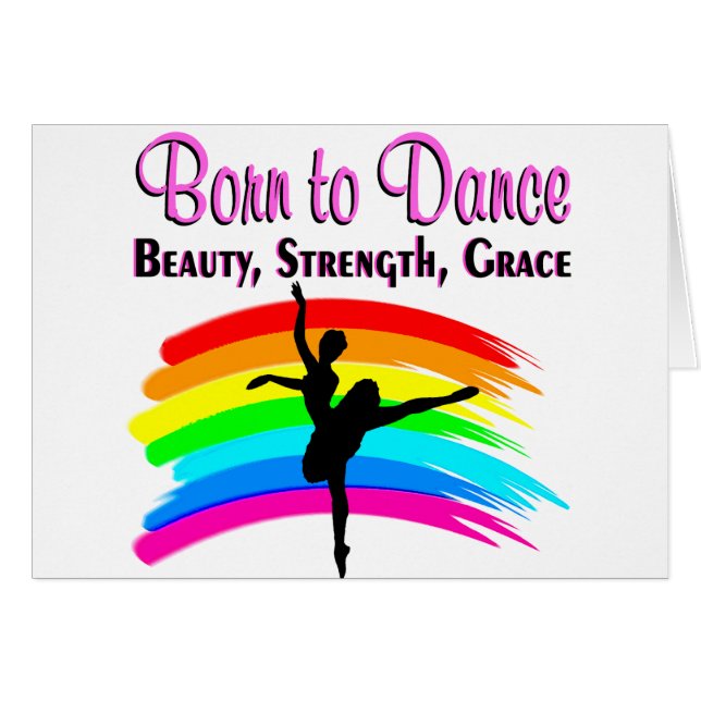 GRACEFUL BALLERINA DESIGN (Vorderseite (Horizontal))