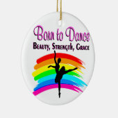 GRACEFUL BALLERINA DESIGN KERAMIKORNAMENT (Rechts)