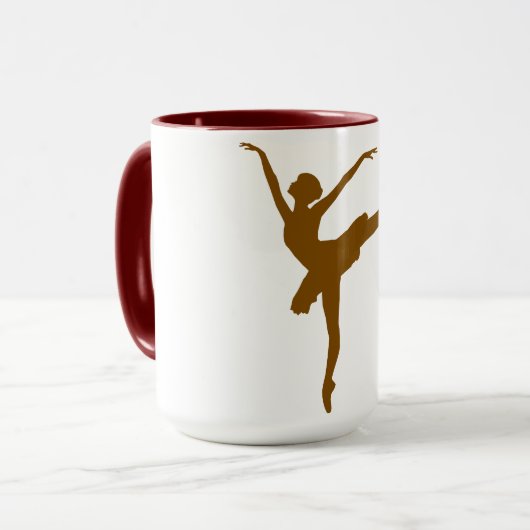 Graceful Ballerina Tasse (Vorderseite Links)