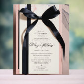 "Graceful Beginns: Ein eleganter Hochzeitsempfang" Acrylschild (Neutral)