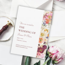 GRACEFUL Blooms Wedding Einladung 002