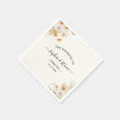 Graceful Boho Wedding with Earthy Yellow and Beige Serviette (Ecke)