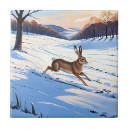 Graceful Bounds of Hare : Voll Winterfreude Fliese