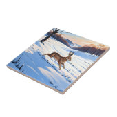 Graceful Bounds of Hare : Voll Winterfreude Fliese (Seite)