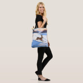 Graceful Bounds of Hare : Voll Winterfreude Tasche (Am Model)