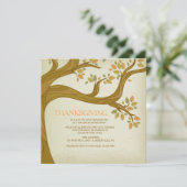 Graceful Branches fallen Einladung (Stehend Vorderseite)