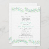 Graceful Branches Religiöse Einladung (Vorne/Hinten)