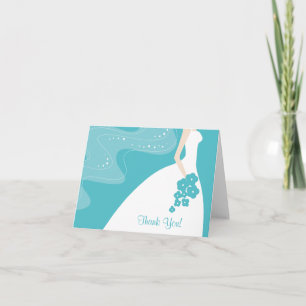 Graceful Bridge Vielen Dank Note Card Dankeskarte