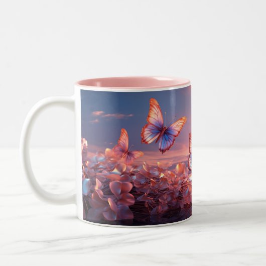 Graceful Butterfells Keramik Tasse (Links)