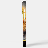 Graceful Crane bei Sonnenuntergang Case-Mate iPhone Hülle (Rückseite / Links)