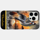 Graceful crane steht elegant Case-Mate iPhone hülle (Rückseite (Horizontal))