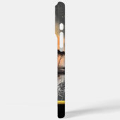 Graceful crane steht elegant Case-Mate iPhone hülle (Rückseite / Links)