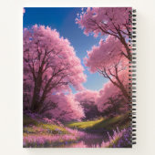 Graceful Dance Sakura by River Notizblock (Rückseite)