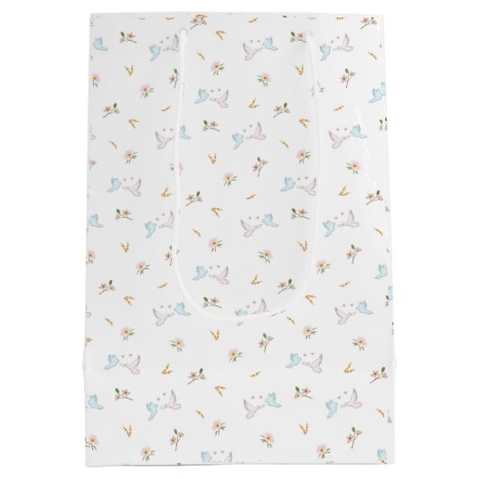 Graceful Doves Mittlere Geschenktüte (Rückseite)