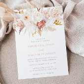 Graceful Elegance: Flawless Floral Wedding Einladung