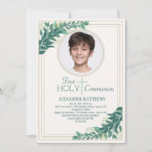 Graceful Foto Religious Einladung (Vorderseite)