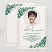 Graceful Foto Religious Einladung (Vorne/Hinten)