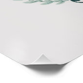 Graceful Garening Quote Pastell Poster (Ecke)