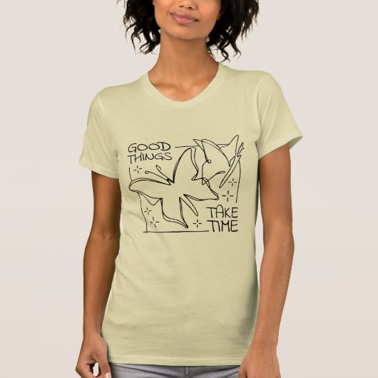 Graceful Geduld T-Shirt (Vorderseite)
