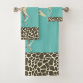 Graceful Giraffe Badhandtuch Set (Insitu)