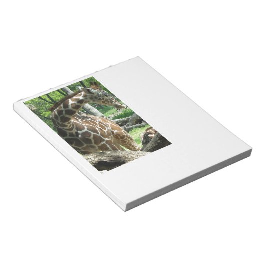 Graceful Giraffe Notizblock (angewinkelt)