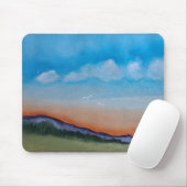Graceful Glows Sunset Hills Mousepad (Mit Mouse)