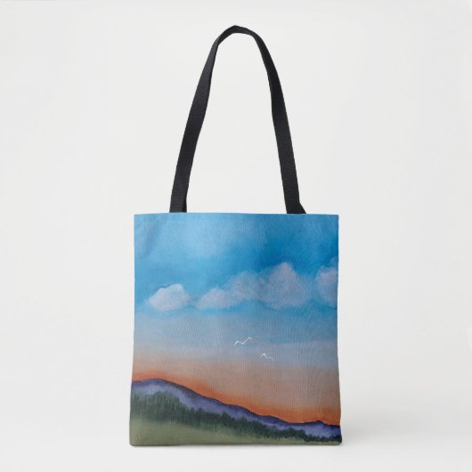 Graceful Glows Sunset Hills Tasche (Vorderseite)