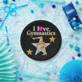 GRACEFUL GYMNAST GIRL PAPPTELLER (Party)