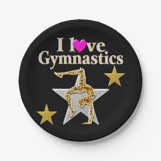 GRACEFUL GYMNAST GIRL PAPPTELLER (Vorderseite)