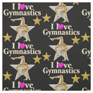 GRACEFUL GYMNAST GIRL STOFF