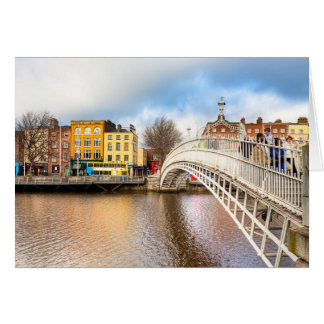 Graceful Ha'Penny Bridge - Dublin, Irland
